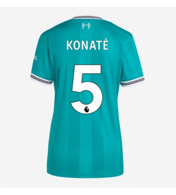 Liverpool Ibrahima Konate #5 Tredjetrøje Dame 2025-26 Kortærmet